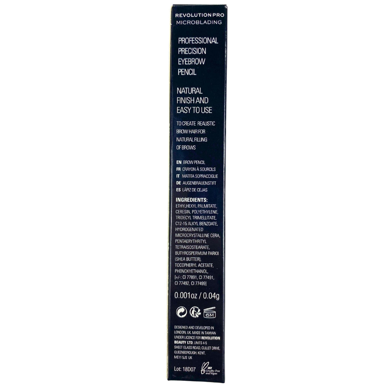 Revolution PRO Microblading Effect Precision Eyebrow Pencil