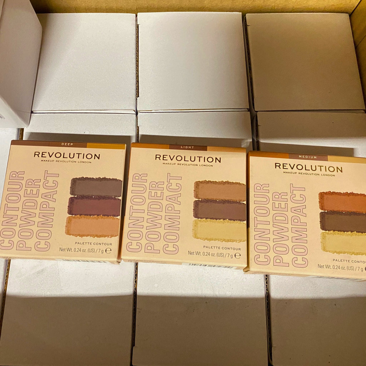 Revolution Contour Powder Compact Palette Contour