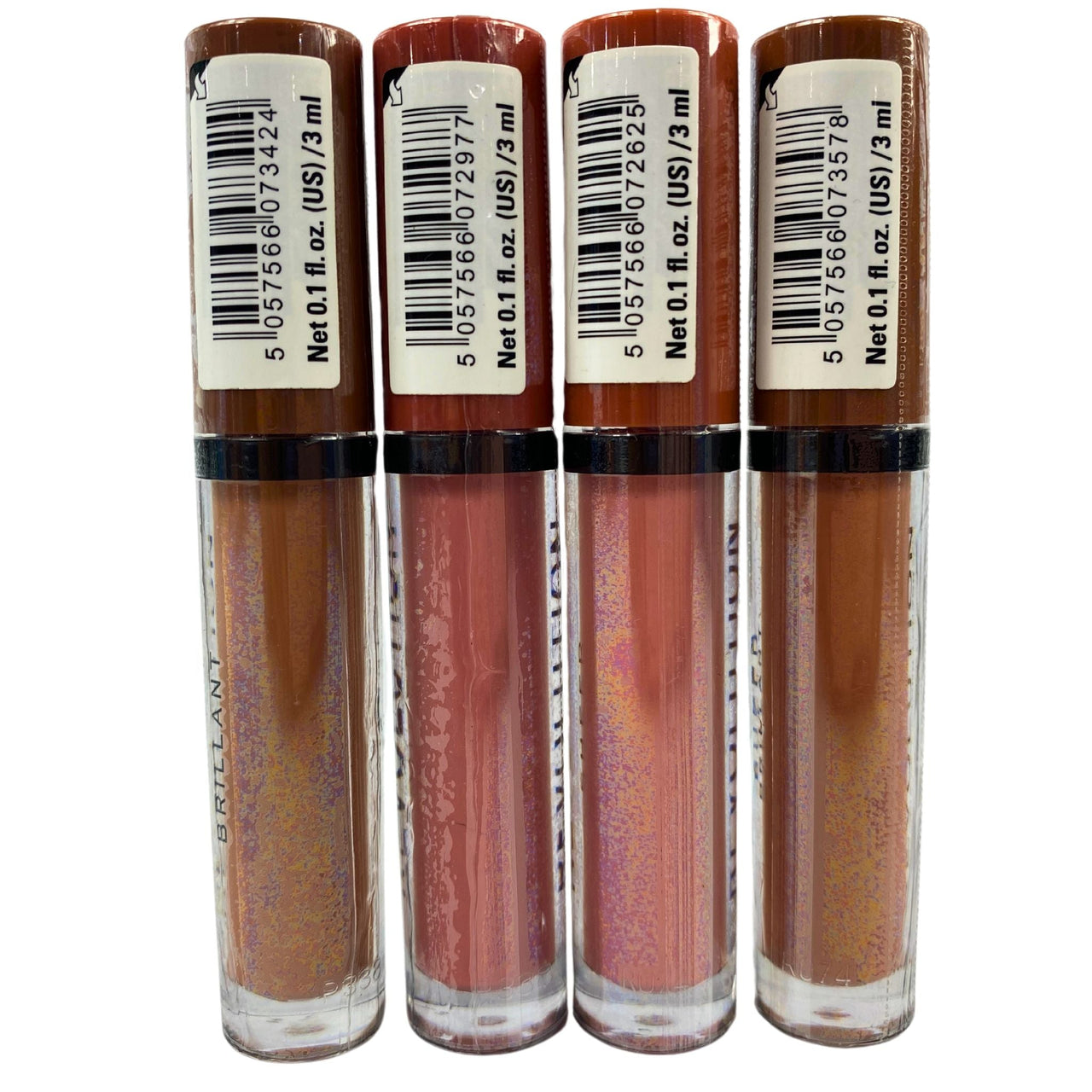 Revolution Sheer 0.1OZ Lip Gloss Assorted Mix