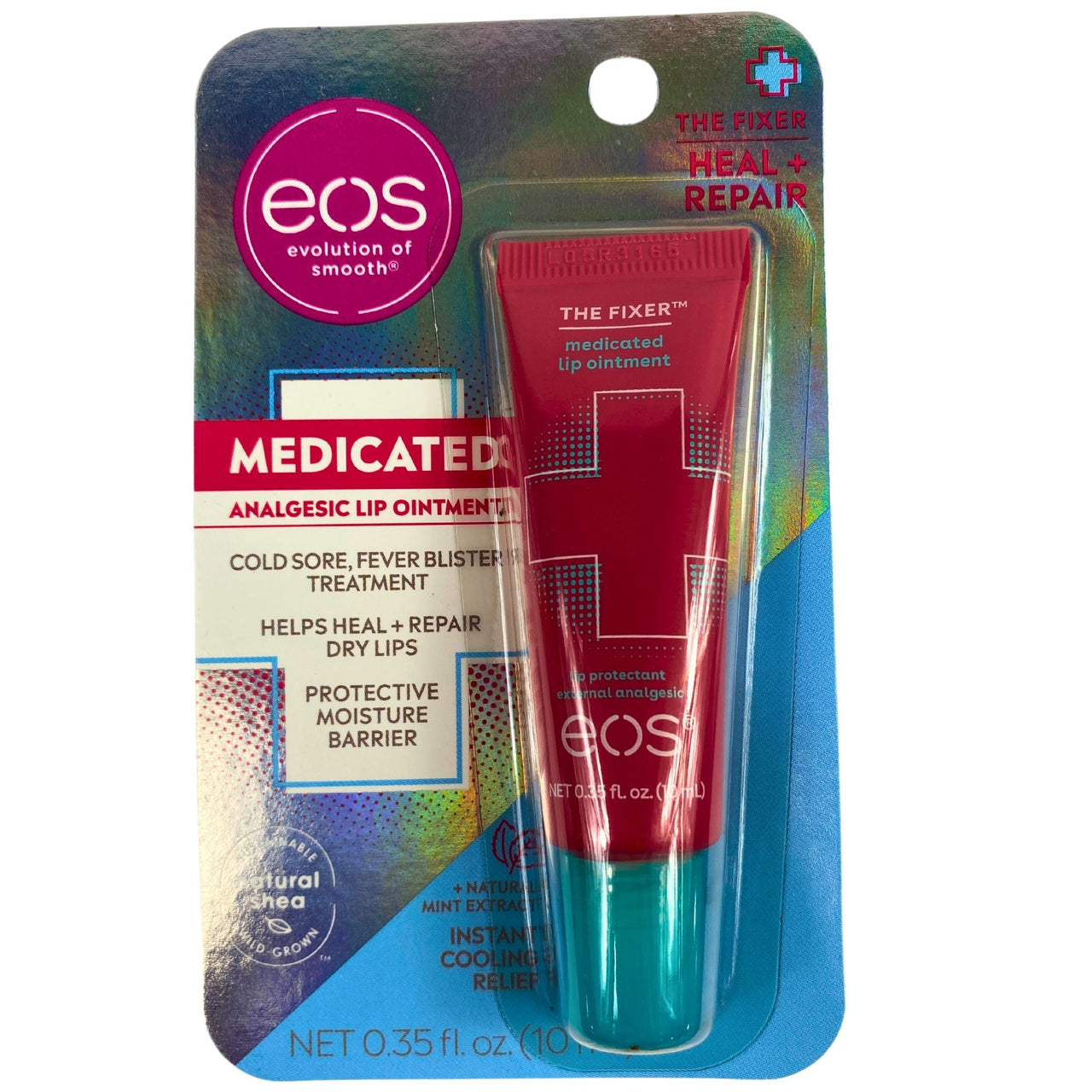 Eos Evolution Of Smooth Medicated Analgesic Lip Ointment