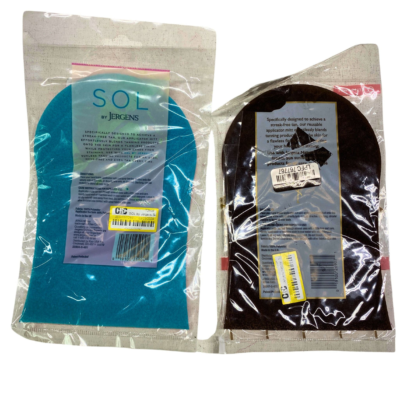 SOL by Jergens Sunless Tanning Body Applicator Mitt