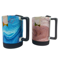 Thumbnail for Coffee Travel Mug Cup Two Colors 15.5FL OZ 458.4ML (60 Pcs Lot) - Discount Wholesalers Inc