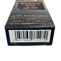 Thumbnail for Revolution Midnight Kiss Lip Contour Kit Ultra Matte Finish Liquid Lipstick 0.10OZ & Lip Liner 0.03OZ (50 Pcs Lot) - Discount Wholesalers Inc