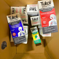 Thumbnail for Tukol Cold & Flu Relief Assortment 6oz, 4oz, Ages 12+ (17 Pcs Lot)