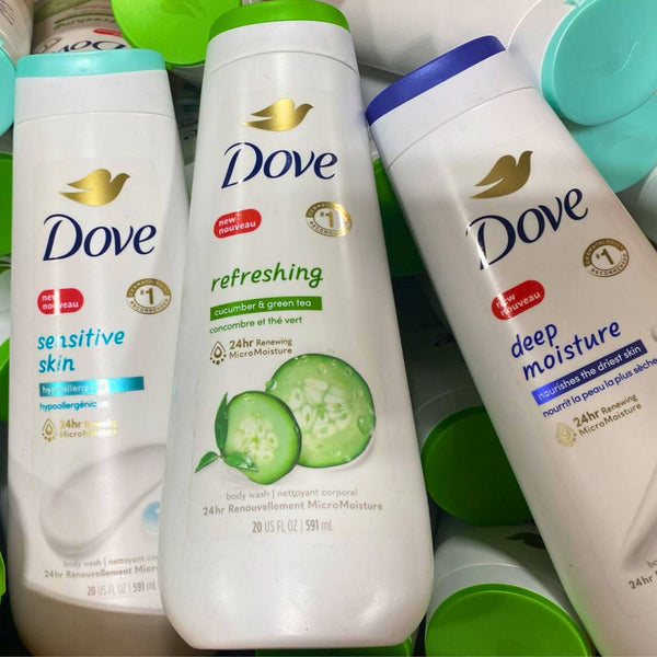 Dove 20OZ Assorted Mix Body Wash