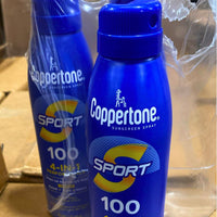 Thumbnail for Coppertone Sunscreen Spray Sport 100 4-IN-1 Performance