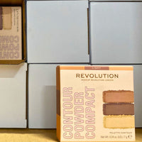 Thumbnail for Revolution Contour Powder Compact Light Palette Contour 