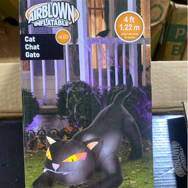 AirBlown Inflatable CAT LED Lights Up for Outdoor & Indoor Use