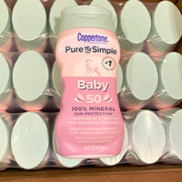 Thumbnail for Coppertone Zinc Oxide Sunscreen Pure & Simple Baby SPF 50