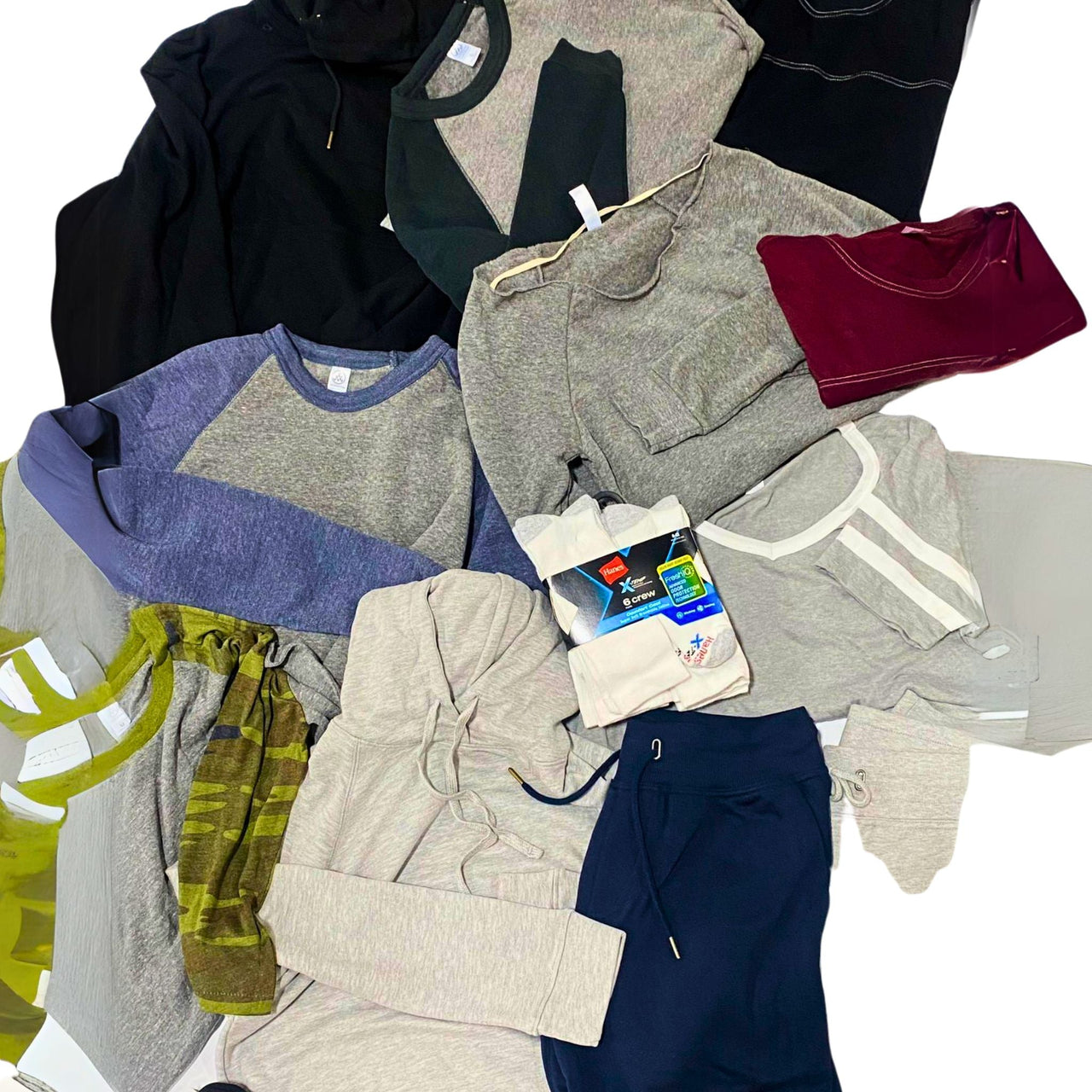 Assorted Overstock Clothing Pieces Mix (250 Pcs Lot)