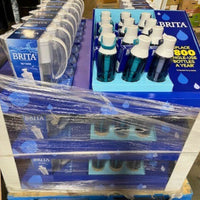 Thumbnail for Brita Space Saver 6 Cup Pitcher & Water Bottle 26oz PDQ Display (72 Pcs Pallet)