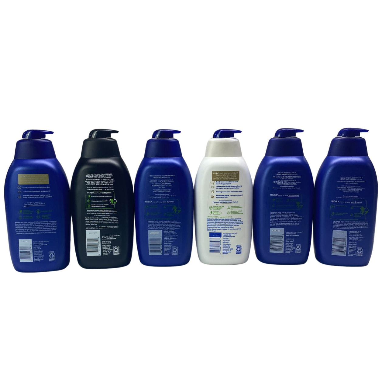 Nivea Men Body Wash Assorted Mix 30 FL OZ