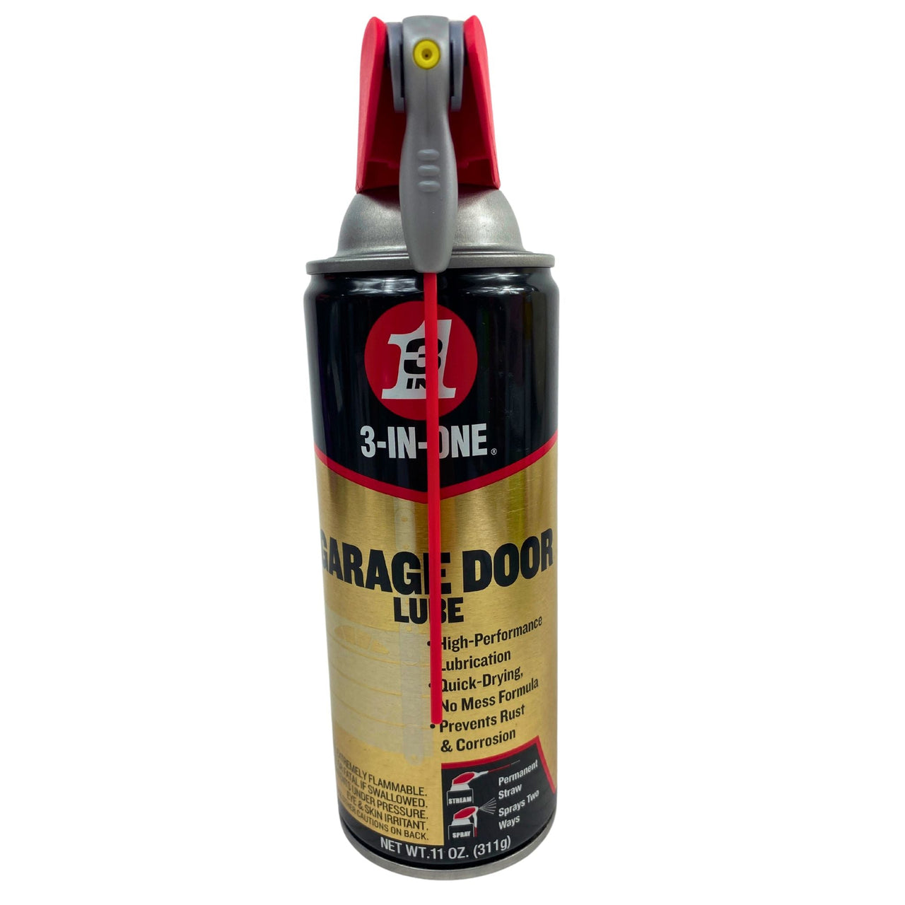 3-In-One Garage Door Lube High Performance Lubrication 