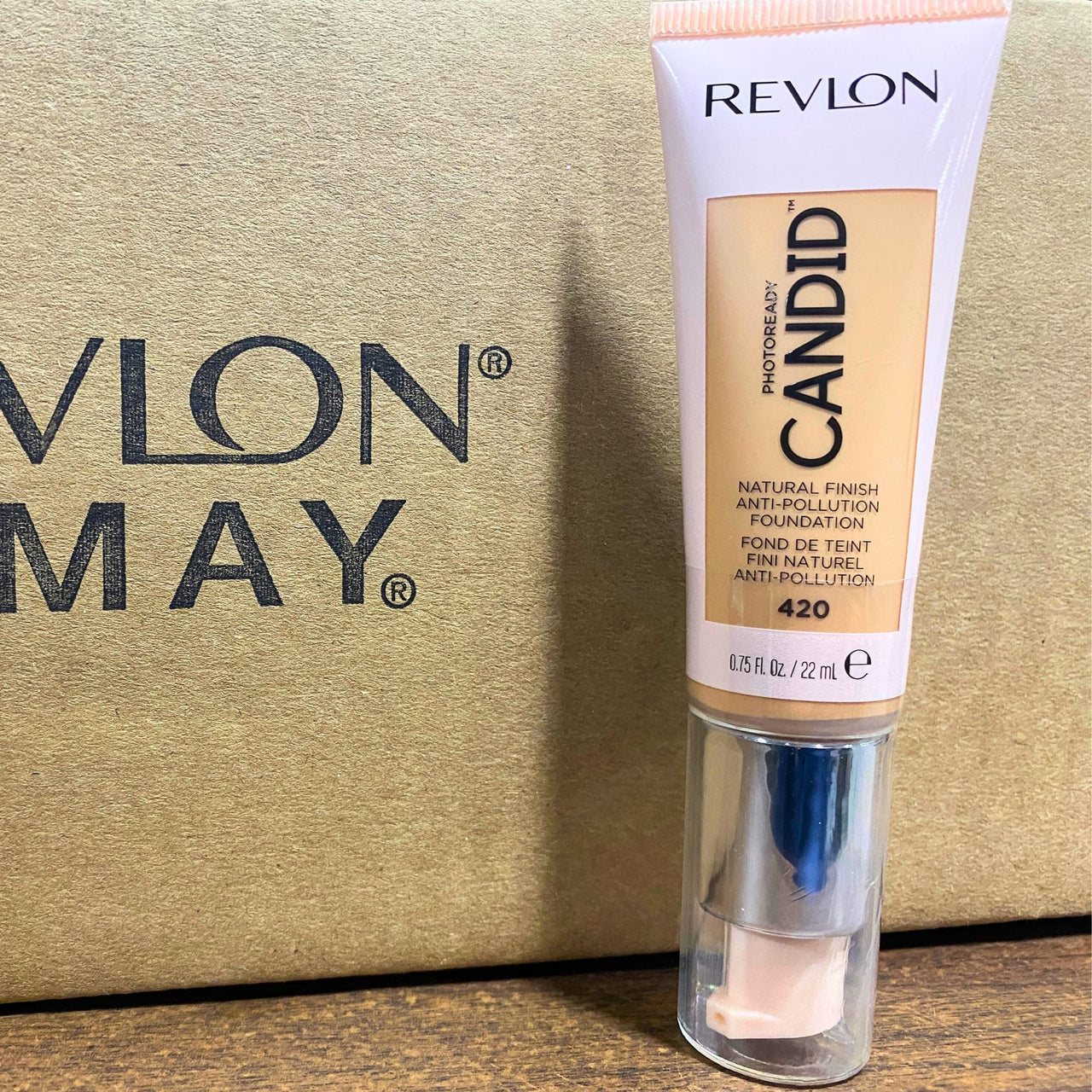 Revlon Photoready Candid Natural Finish Anti-Pollution Foundation 420 Sun Beige