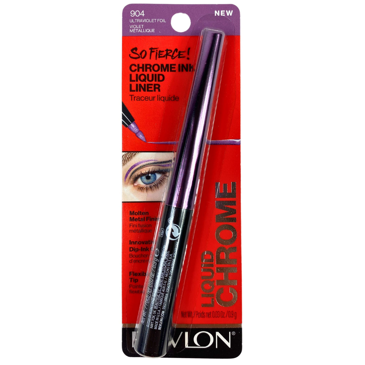 Revlon Ultraviolet Foil So Fierce Chrome Ink Liquid Liner