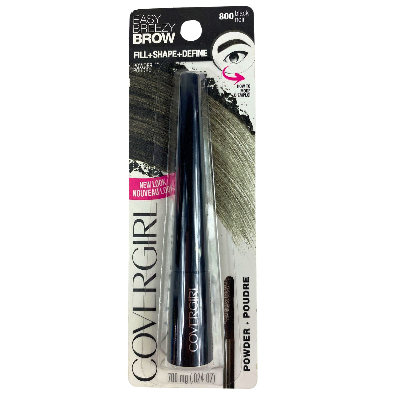 Covergirl Easy Breezy Brow Fill+Shape+Define Powder 800 BLACK 