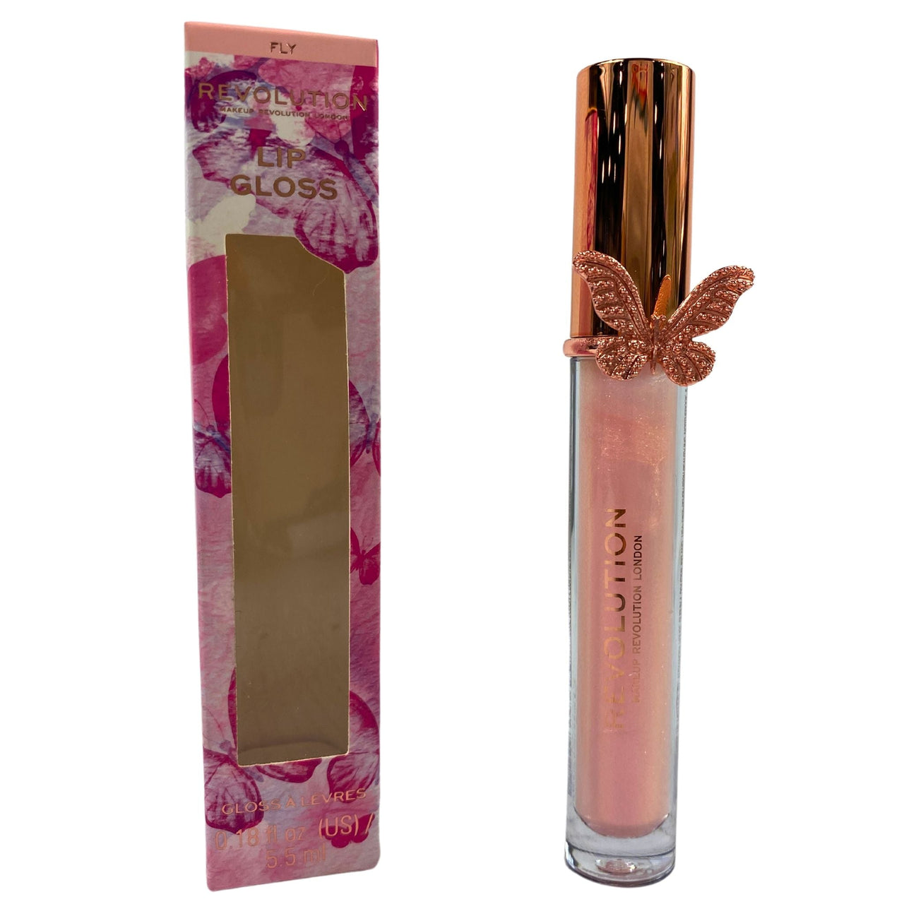 Revolution Lip Gloss FLY 0.18OZ 