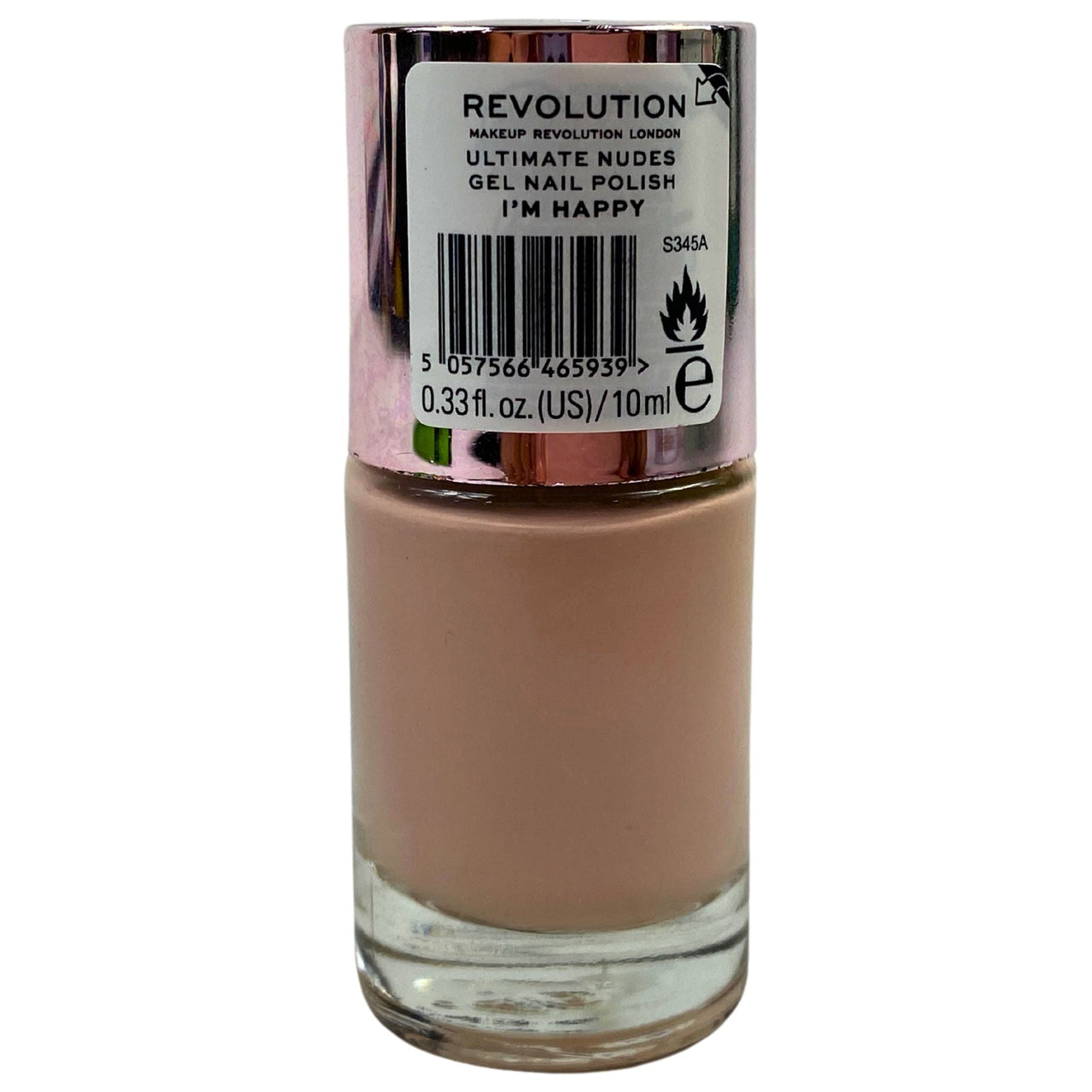 Revolution Gel Effect Ultimate Nudes Gel Nail Polish I'M HAPPY