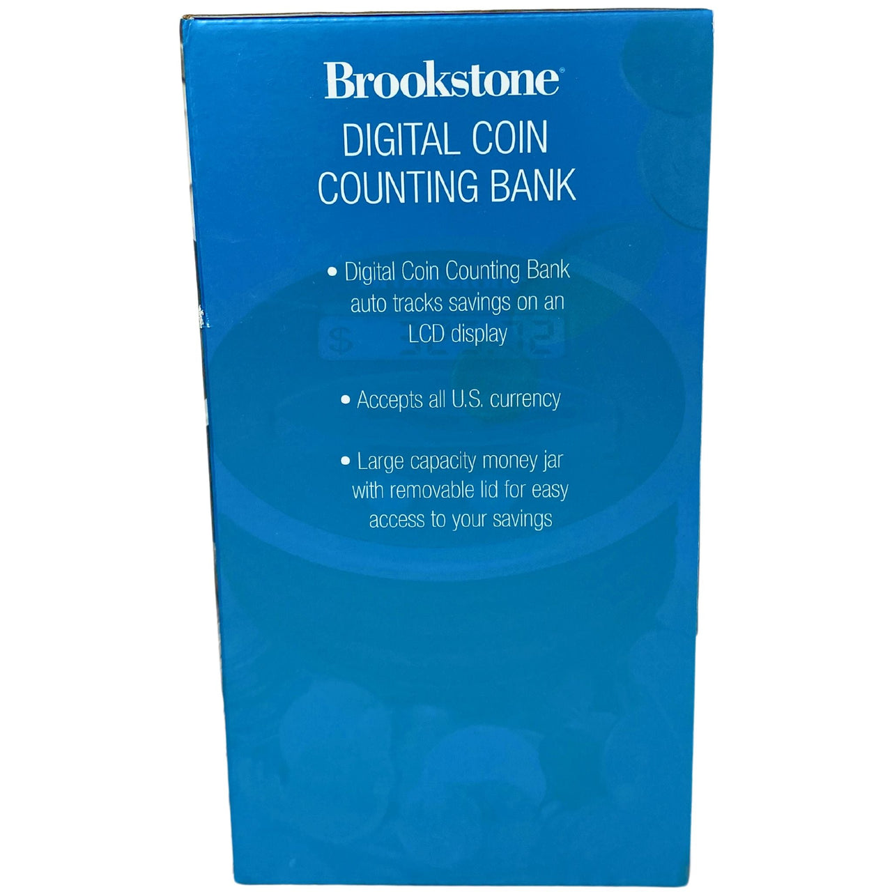 BrookStone Digital Coin Counting Bank