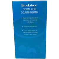 Thumbnail for BrookStone Digital Coin Counting Bank