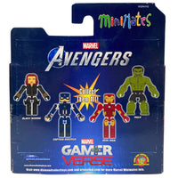 Thumbnail for Marvel Avengers Minimates Iron Man & Hulk Gamer Verse Fully Poseable 