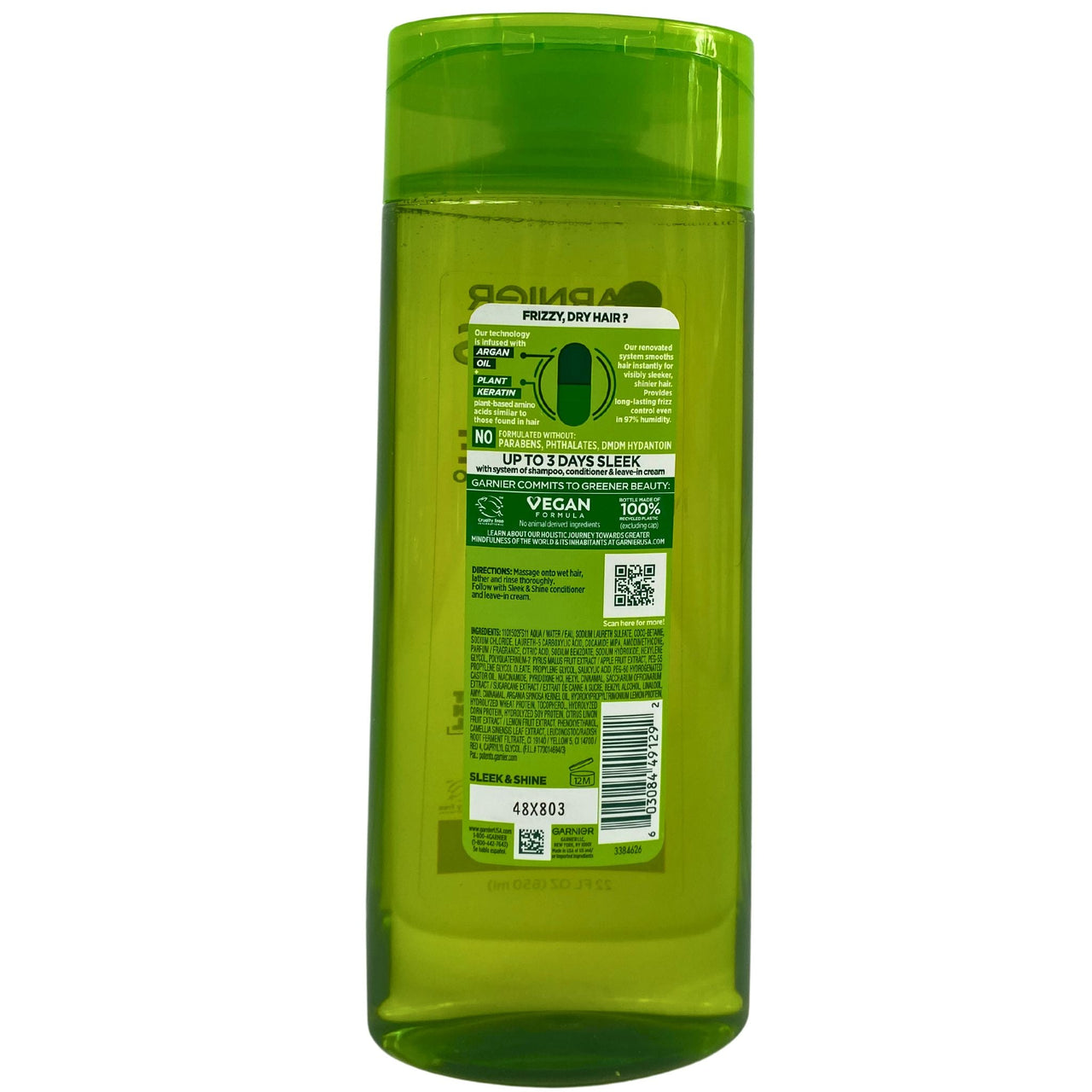 Garnier Fructis Sleek & Shine Smoothing Shampoo 