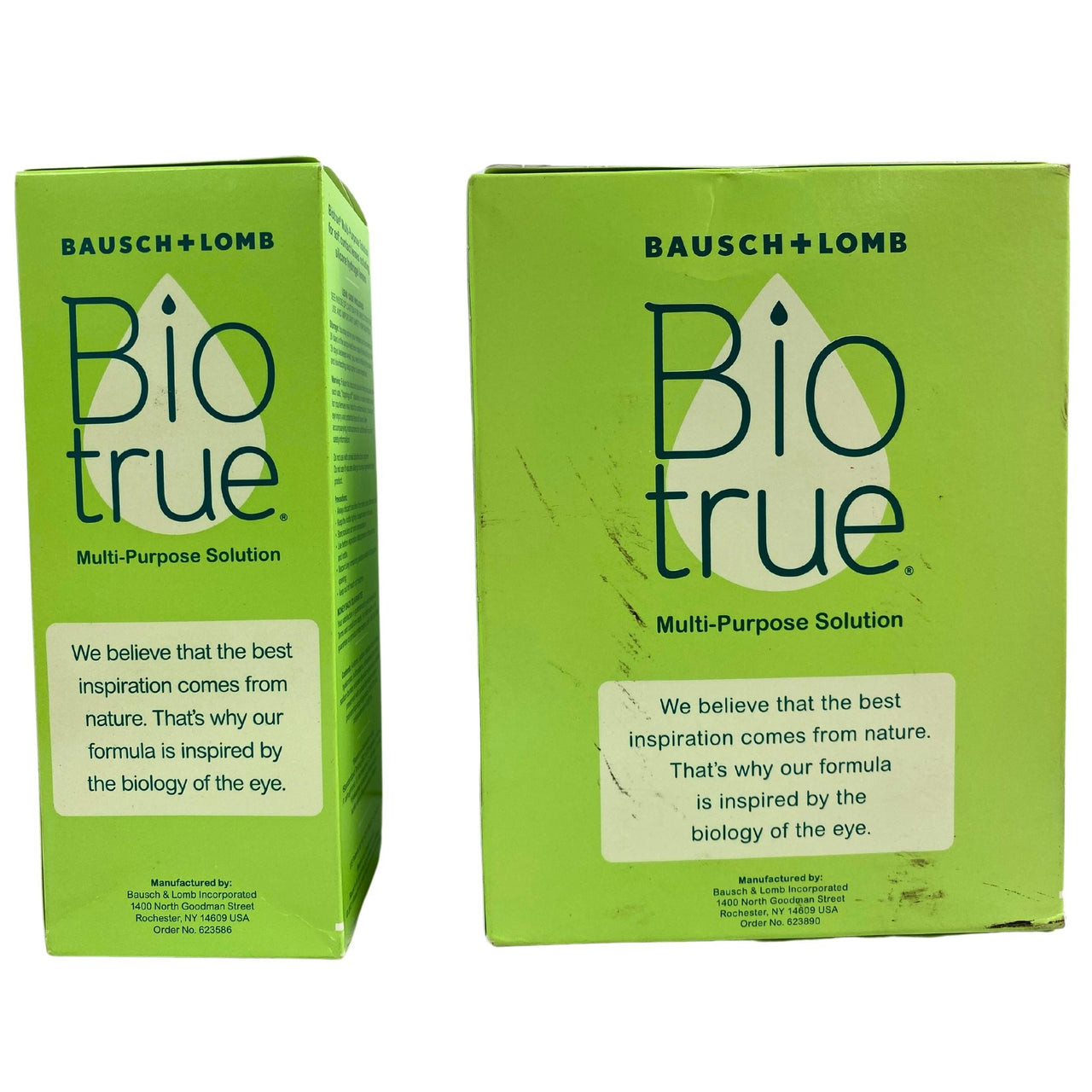 BioTrue Mix includes 2 packs & Singles 