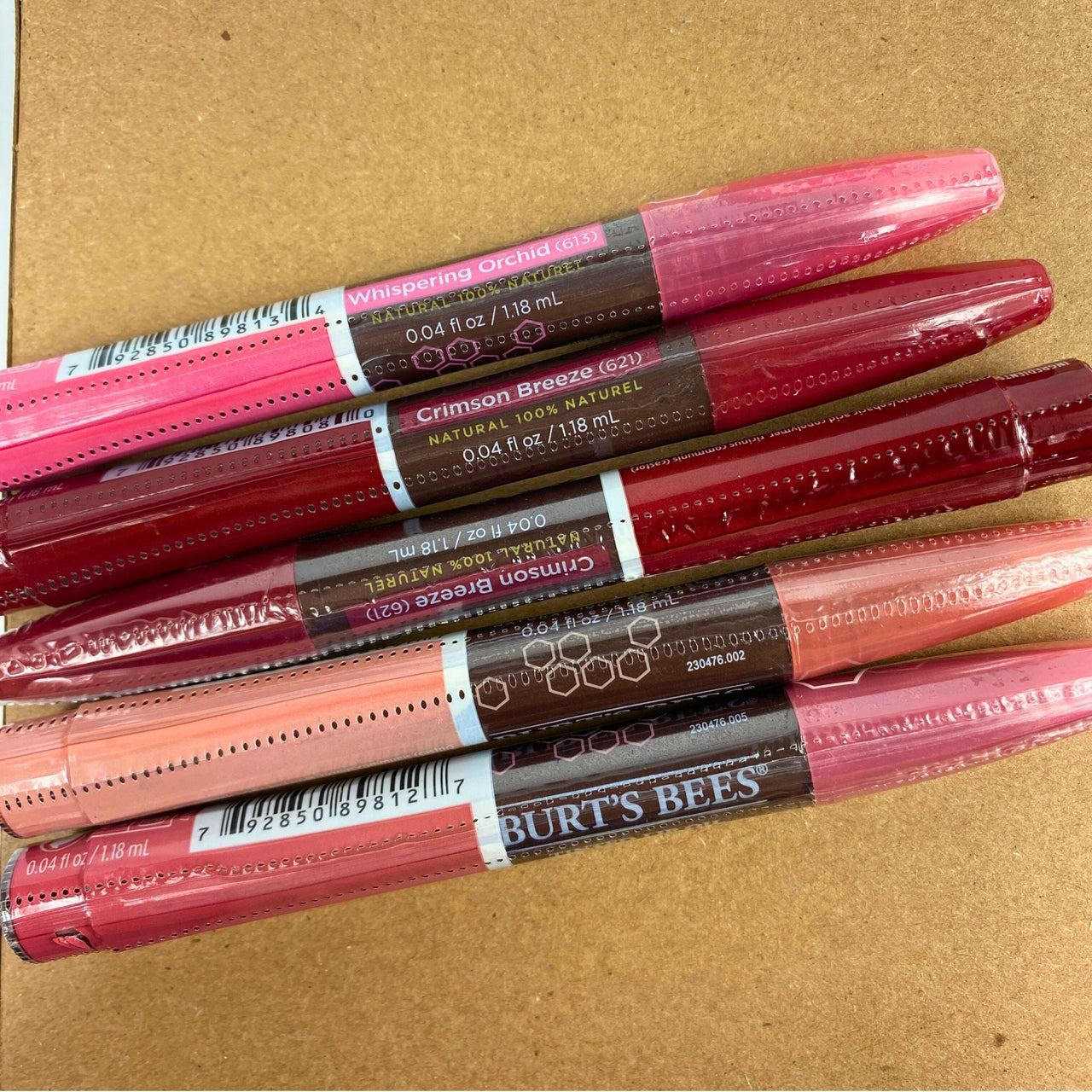 Burt's Bees Tinted Lip Oil Assorted Mix 100% Natural 