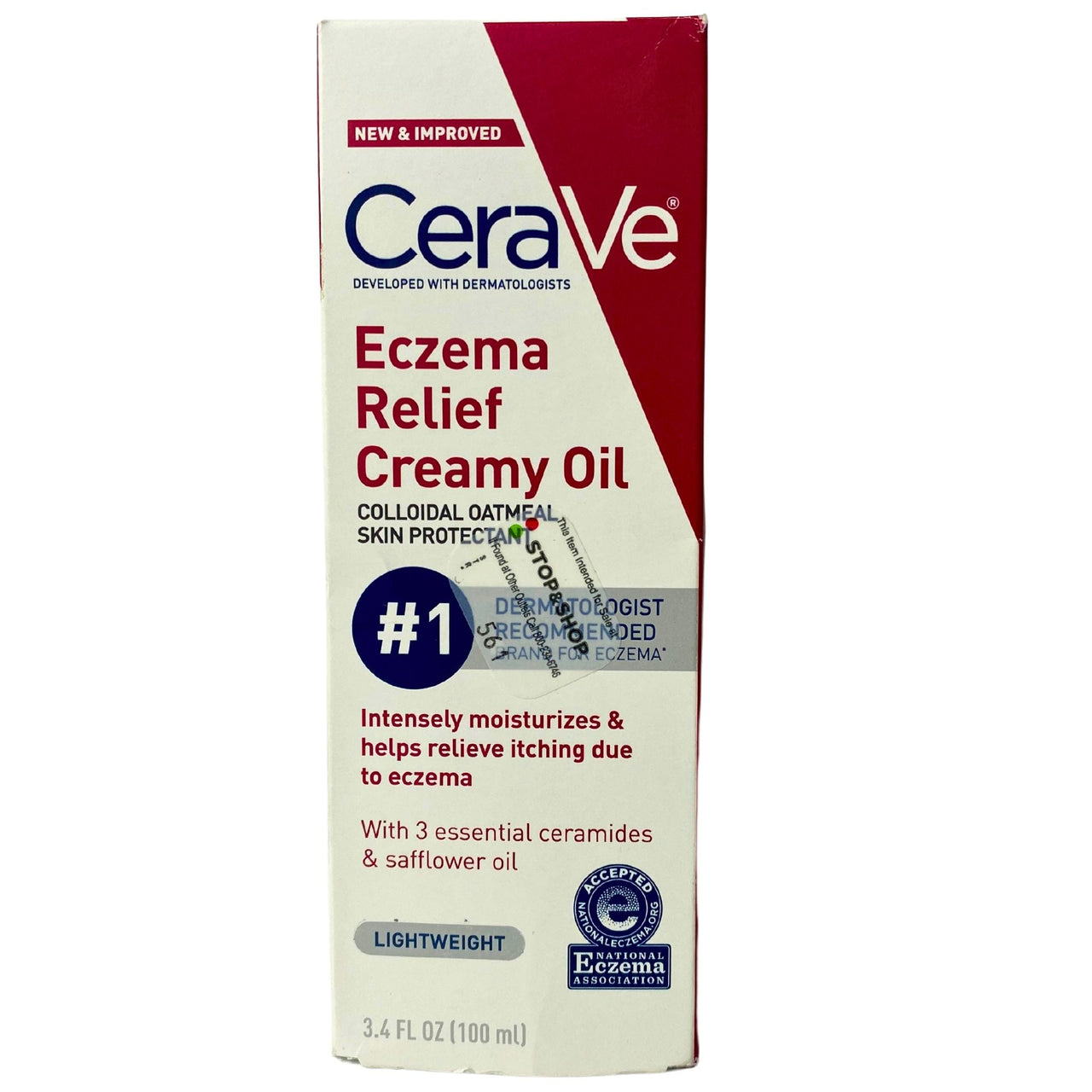 CeraVe Eczema Relief Creamy Oil 