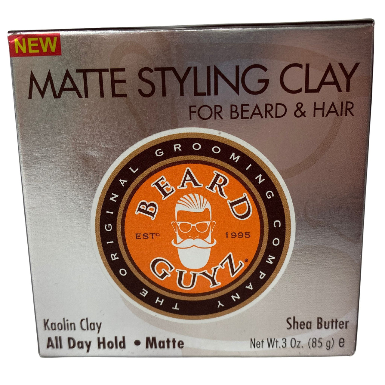 Beard Guyz The Original Grooming Company EST 1995 Matte Styling Clay for Beard & Hair