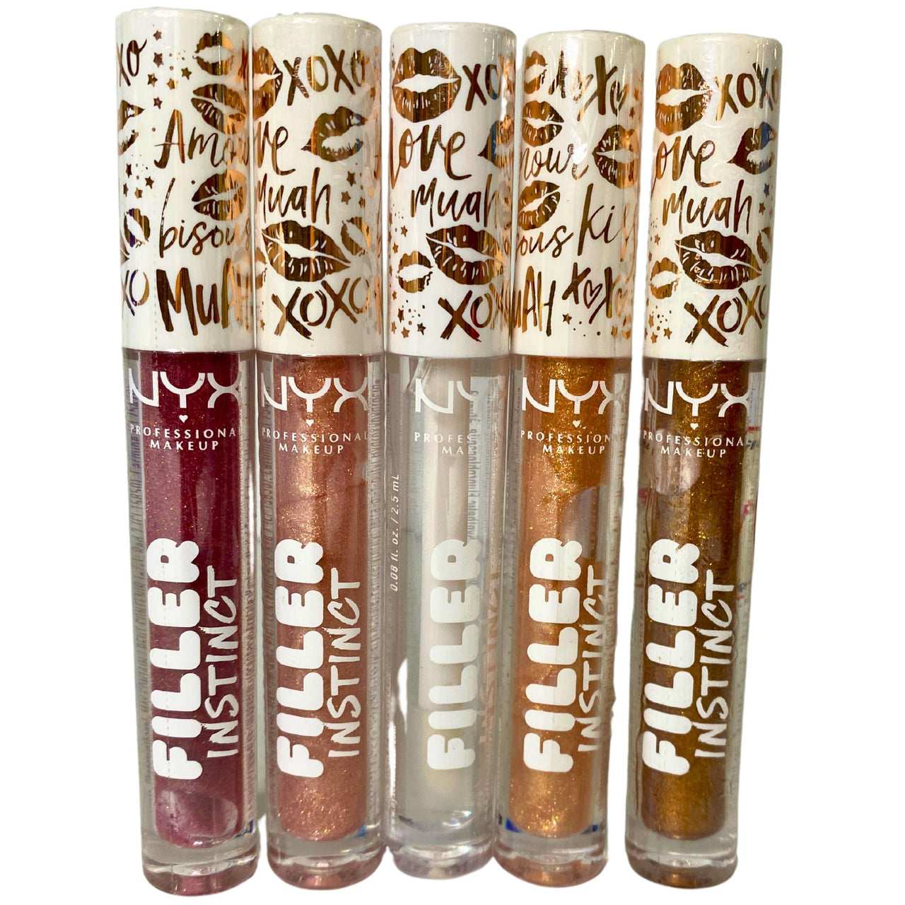 NYX Filler Instinct Plumping Lip Polish 0.08OZ Assorted Mix 