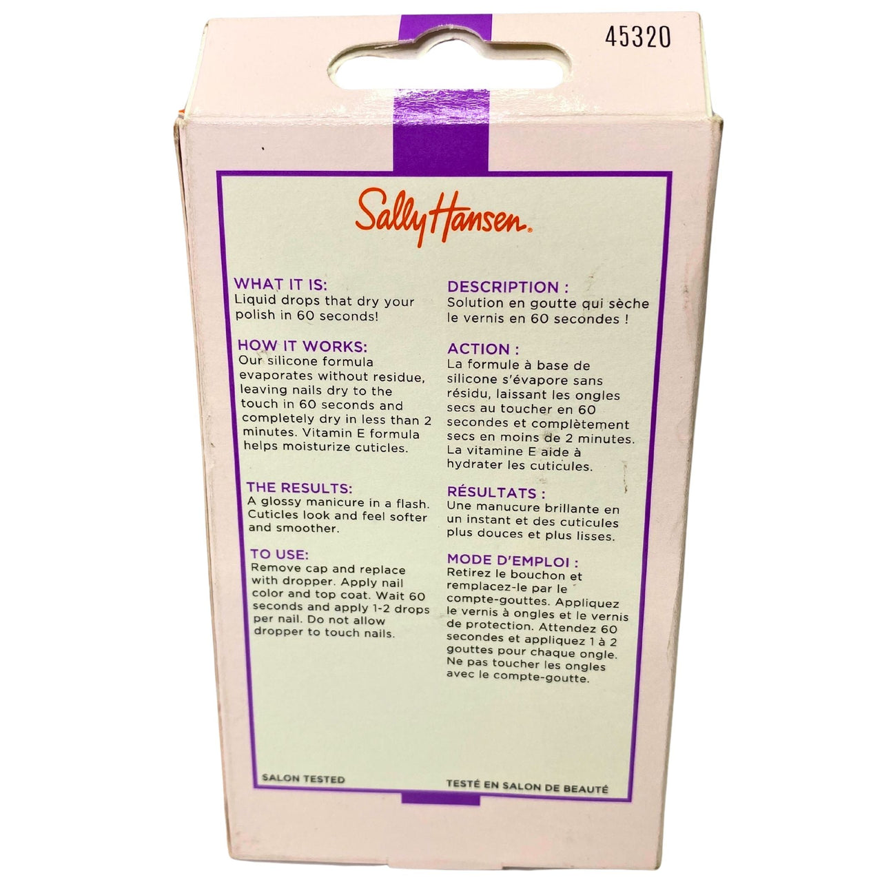 Sally Hansen Complete Salon Manicure Dry & Go Drops 