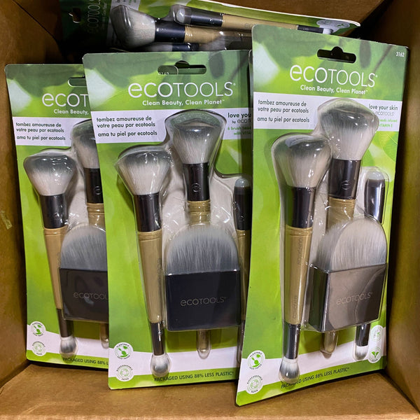 Ecotools Clean Beauty , Clean Planet 6 Brush Heads Infused With Vitamin E