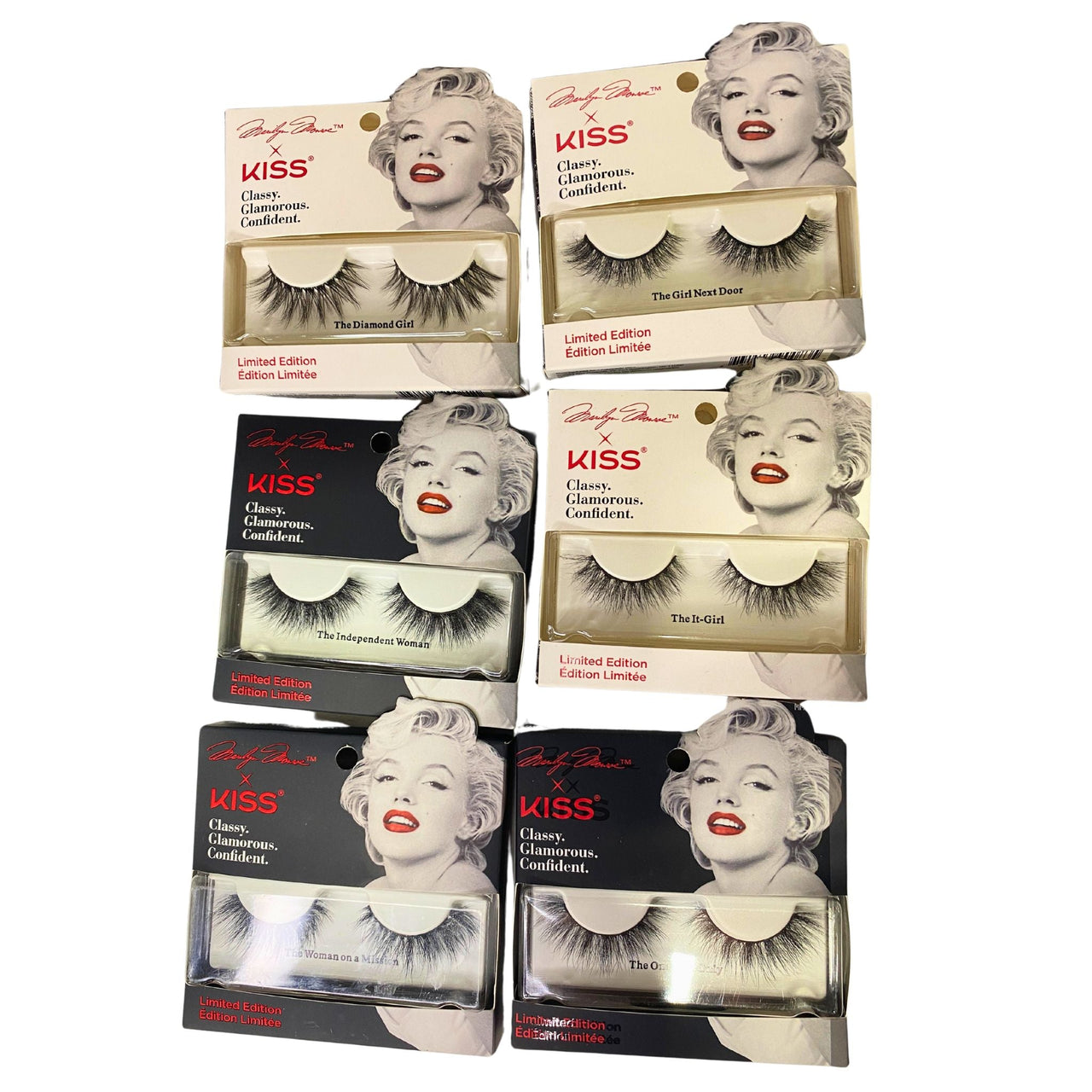 Marilyn Monroe X KISS False Eyelashes Mix