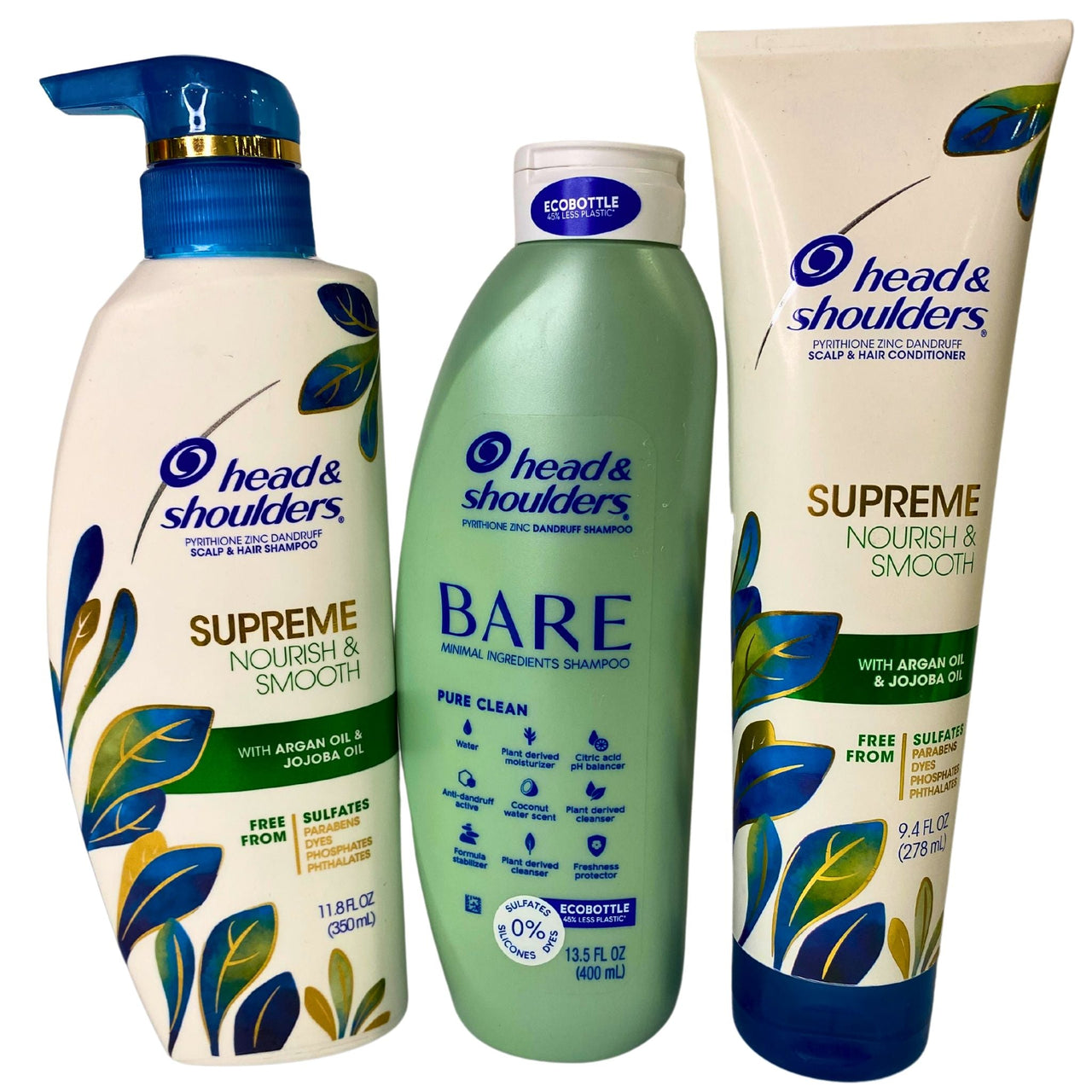 Bare & Supreme Head & Shoulders Mix includes Shampoo & Conditioner