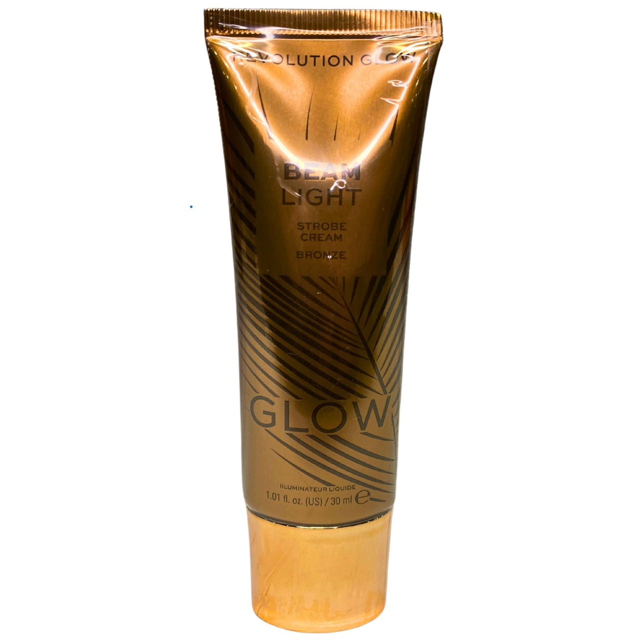 Revolution Glow Beam Light Strobe Cream Bronze 1.01OZ Radiant Light Weight Moisturiser