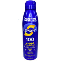 Thumbnail for Coppertone Sunscreen Spray Sport 100 4-IN-1 Performance