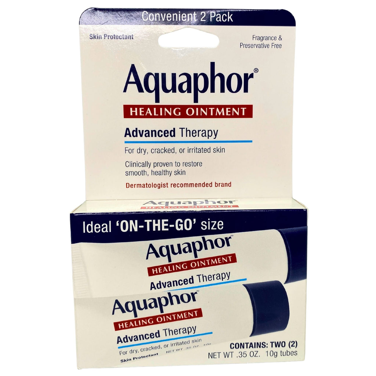 Aquaphor Healing Ointment Advanced Therapy 2 pack 