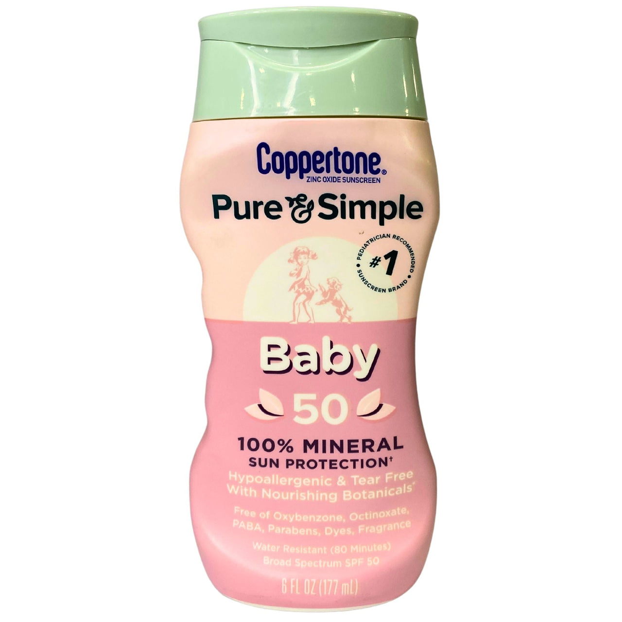 Coppertone Zinc Oxide Sunscreen Pure & Simple Baby SPF 50