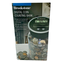 Thumbnail for Brookstone Digital Coin Counting Bank and Me Elephant Fountain Mix 