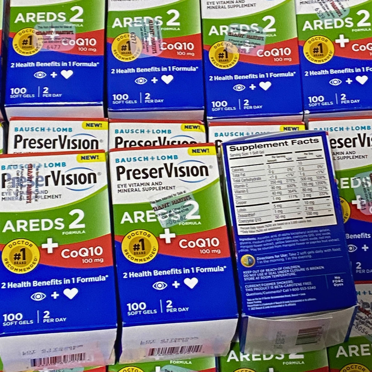 Bausch + Lomb PreserVision AREDS 2 Eye Vitamins