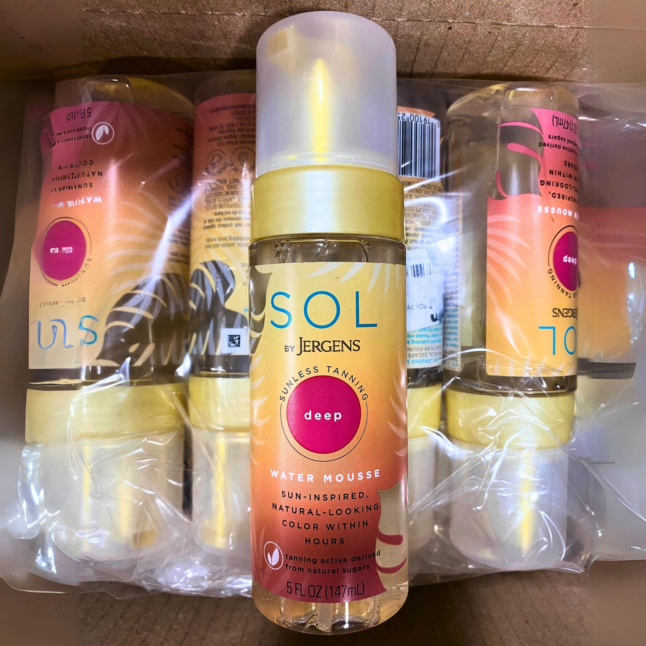 Sol by Jergens Sunless Tanning  5FL Oz (50 Pcs Lot)