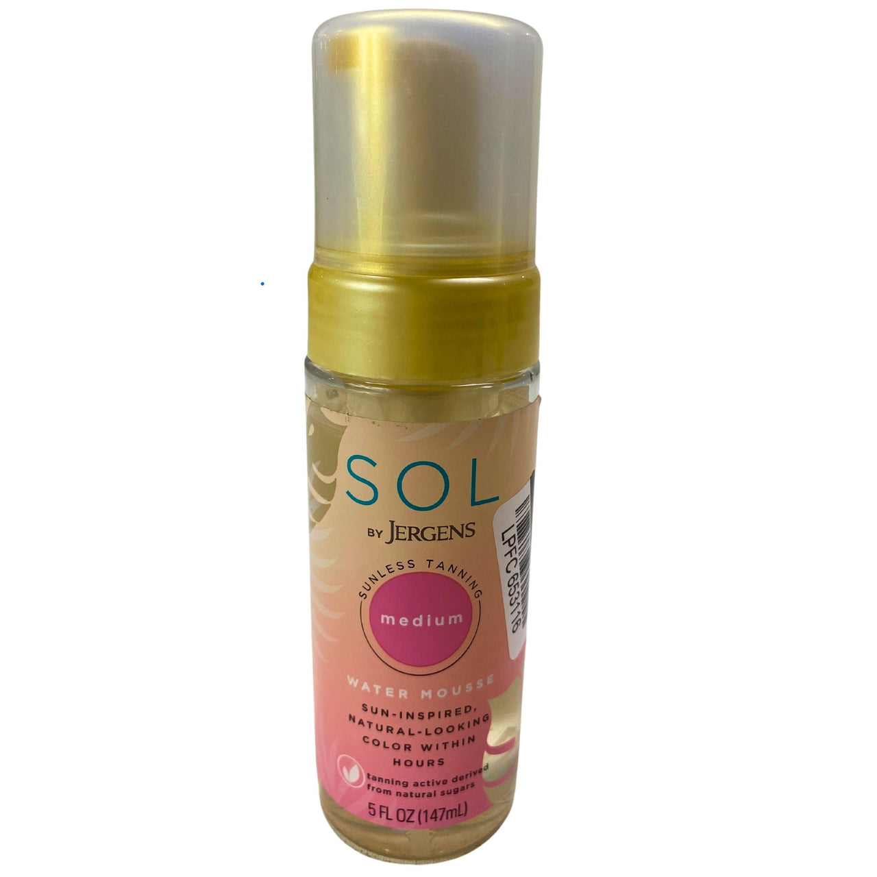 Sol by Jergens sunless tanning Medium Water Mousse 