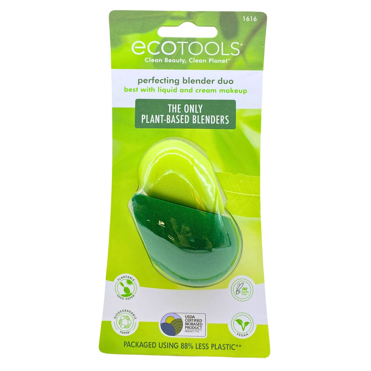 Ecotools Clean Beauty , Clean Planet Perfecting Blender Duo Best 