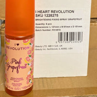 Thumbnail for I Heart Revolution Pink Grapefruit Brightening Makeup Fixing Spray