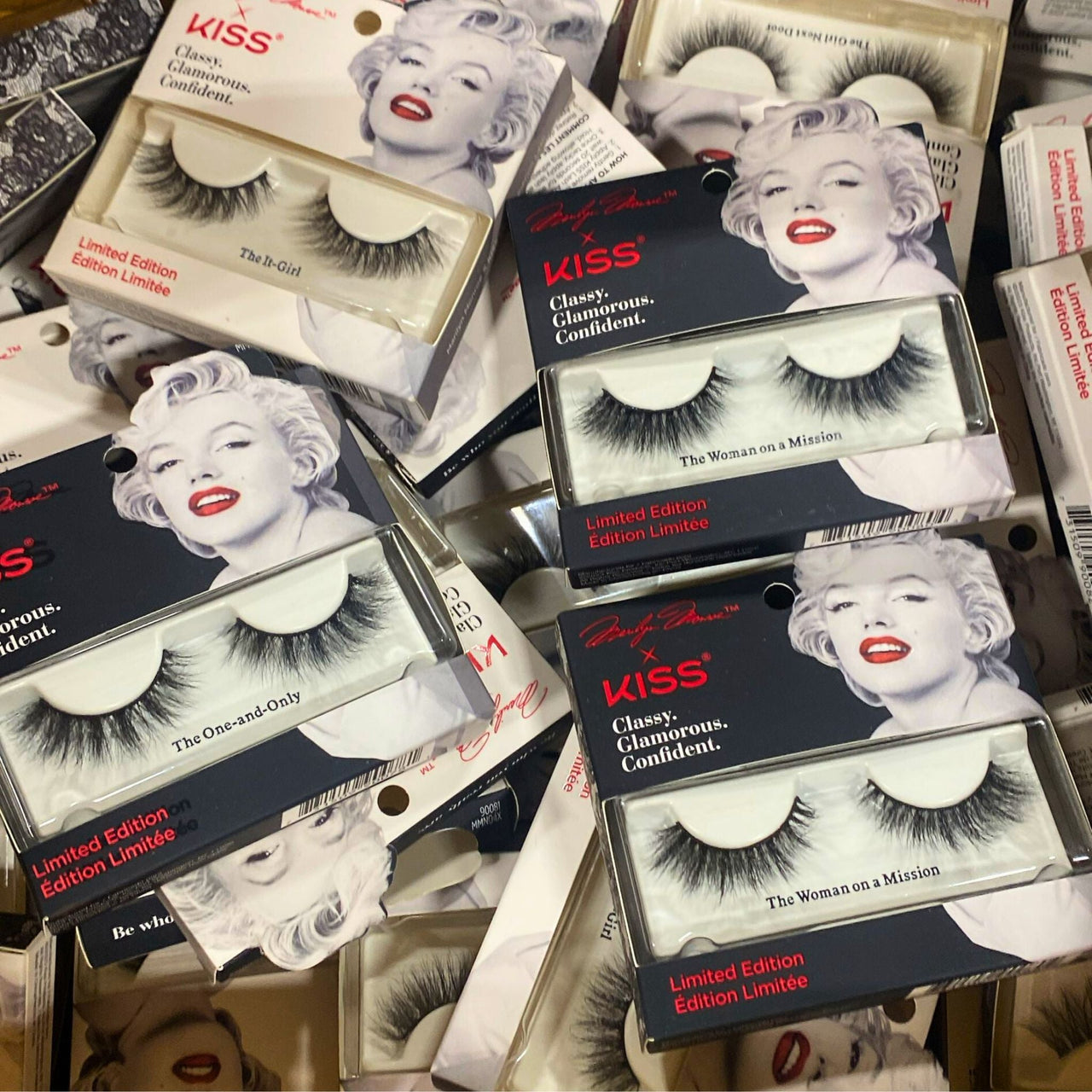 Marilyn Monroe X KISS False Eyelashes Mix