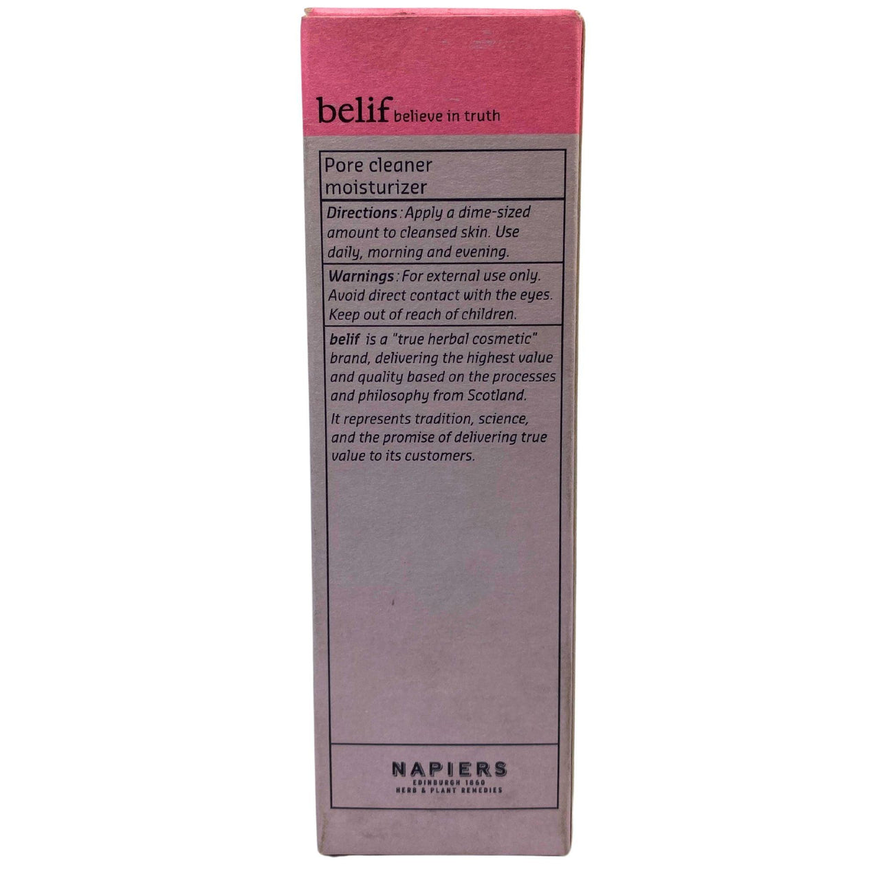 Belif Believe In Truth Pore Cleaner Moisturizer Dermatologically Tested 4.22oz (48 Pcs Lot) - Discount Wholesalers Inc