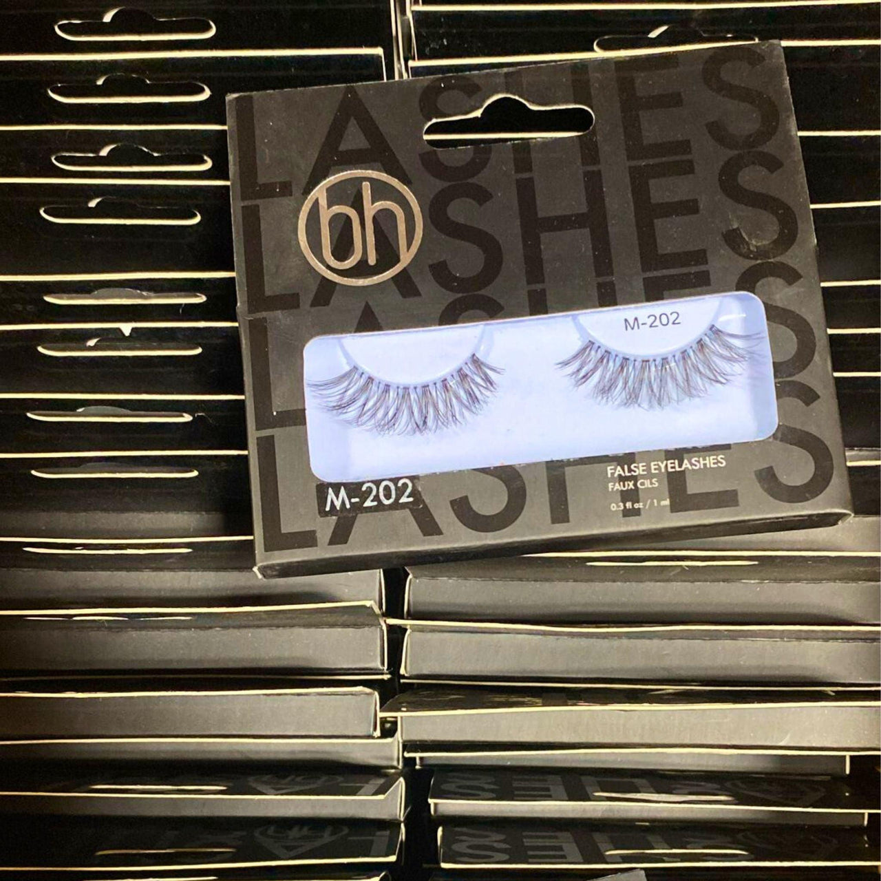 BH Cosmetics M-202 False Lashes 0.3oz (50 Pcs Lot) - Discount Wholesalers Inc