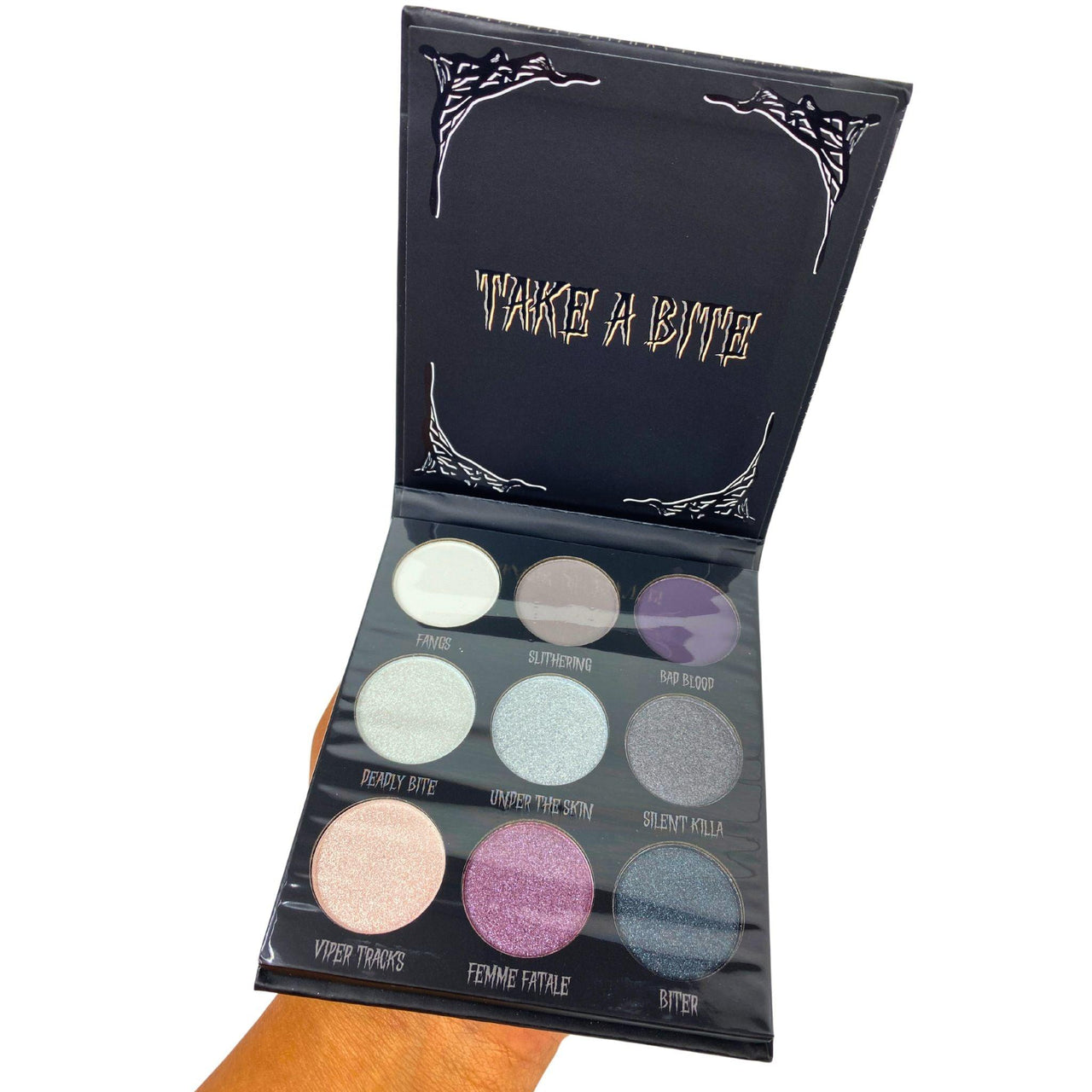 BH Cosmetics Venom Poison Shock 9 Color Shadow Palette (30 Pcs Lot) - Discount Wholesalers Inc