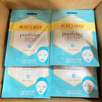 Thumbnail for Burt's Bees Purifying Sheet Mask with Kiwi Extract gently cleanses while moisturizing 99.0% ( 96 Pcs Box ) - Discount Wholesalers Inc